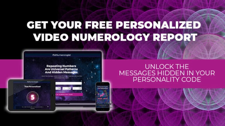 Free personalized video numerology report — unlock messages in your personality code
